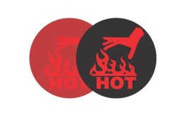 Термоиндикатор многоразовый «Не прикасаться» Hallcrest Hot Hand