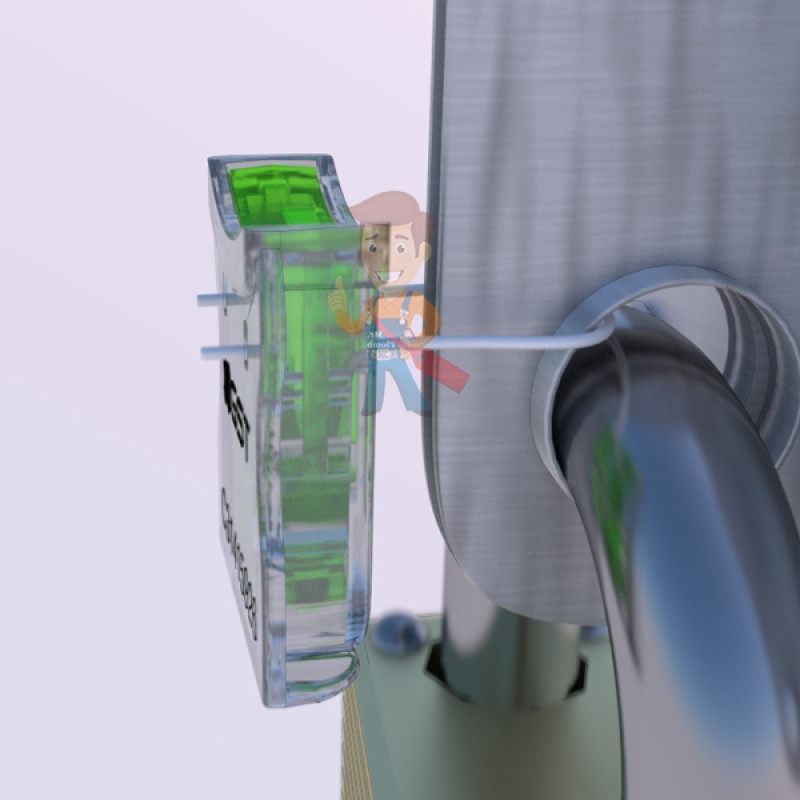 Охранная пломба индикаторного типа Карат v.2 (защелка) - фото 6