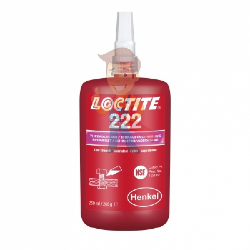 LOCTITE 222 250ML 