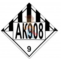 Знак опасности АК 206 - Знак опасности АК 908