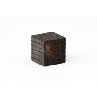 Forceberg Cube - куб из магнитных шариков 5 мм, зеленый, 216 элементов - Forceberg TetraCube - куб из магнитных кубиков 4 мм, черный, 216 элементов 